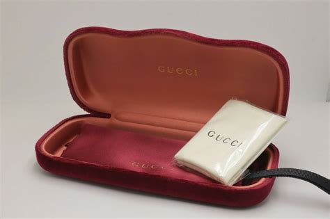 gucci case glasses|Gucci sunglass cases for women.